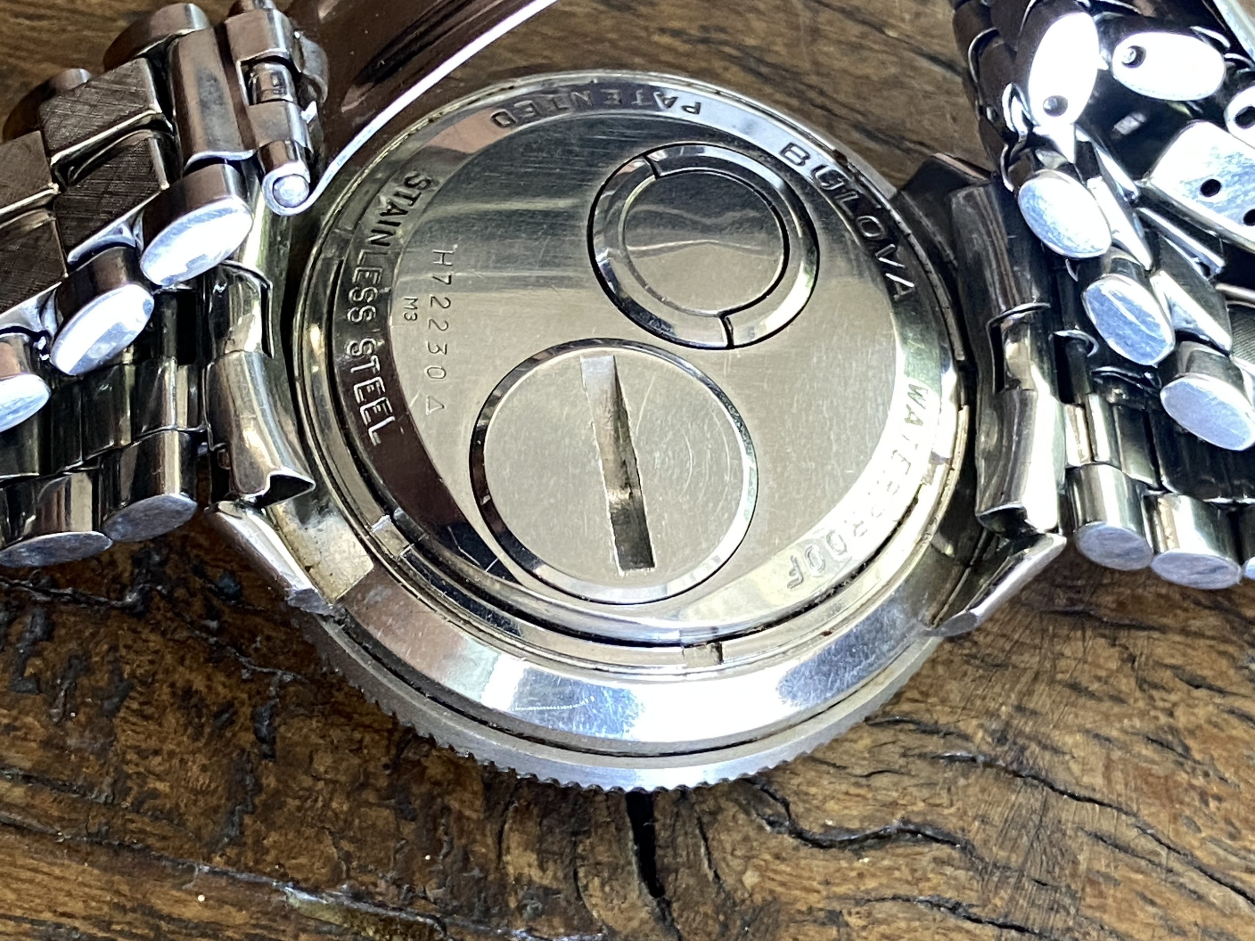 Bulova Accutron Astronaut 214 Tunning fork GMT Quartz 38mm - Image 7