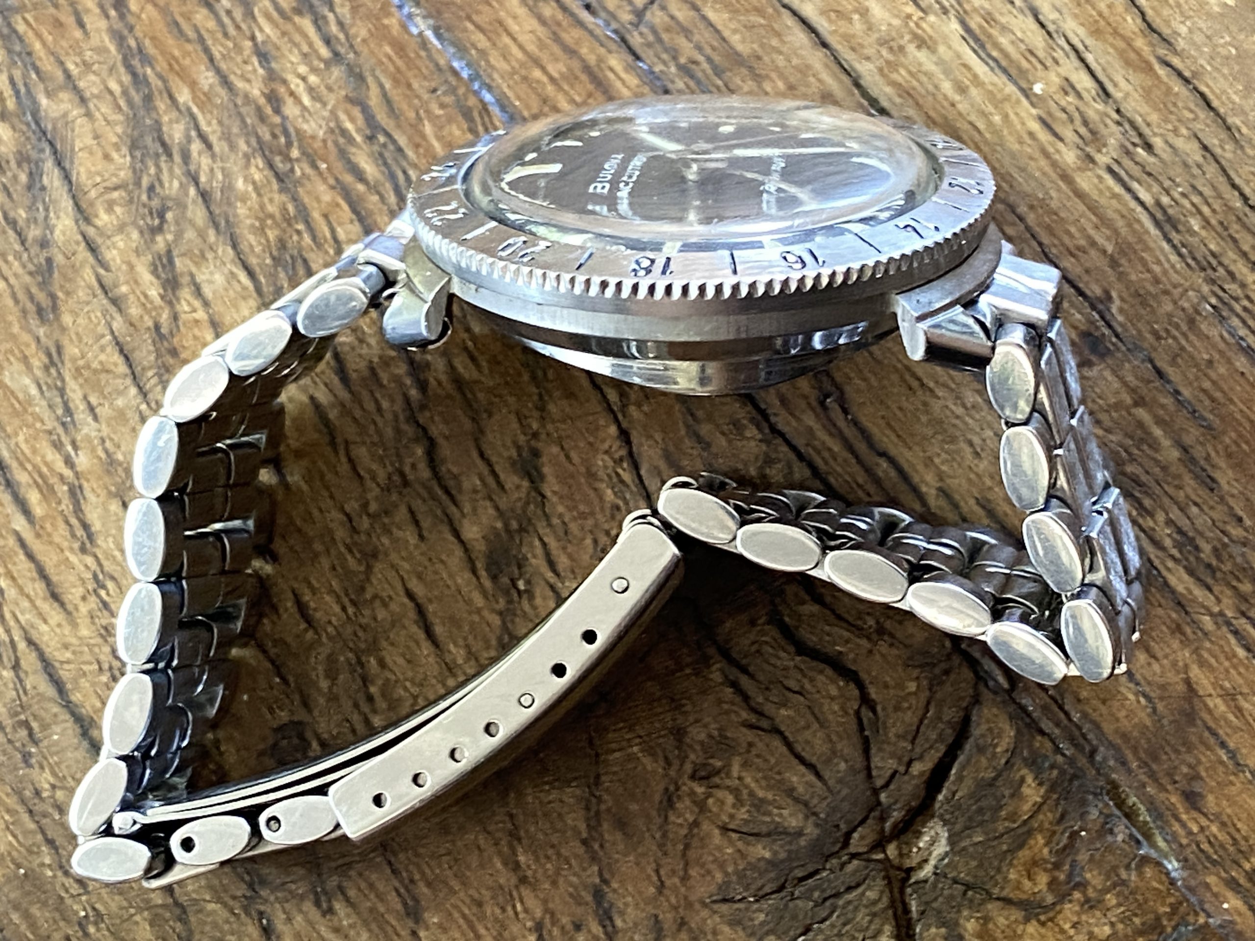 Bulova Accutron Astronaut 214 Tunning fork GMT Quartz 38mm - Image 8