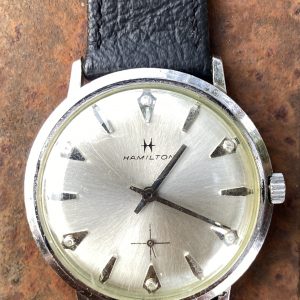 Hamilton Lord Landcaster 17J  cal 639 Automatic 10K RGP Diamond Dial