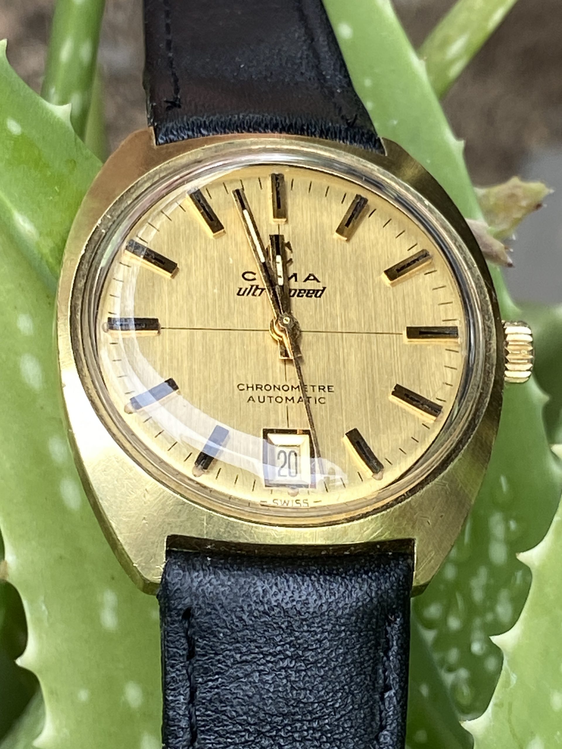 CYMA Ultraspeed Chronometre Swiss Automatic 3600 Cal 72 34mm - Image 8