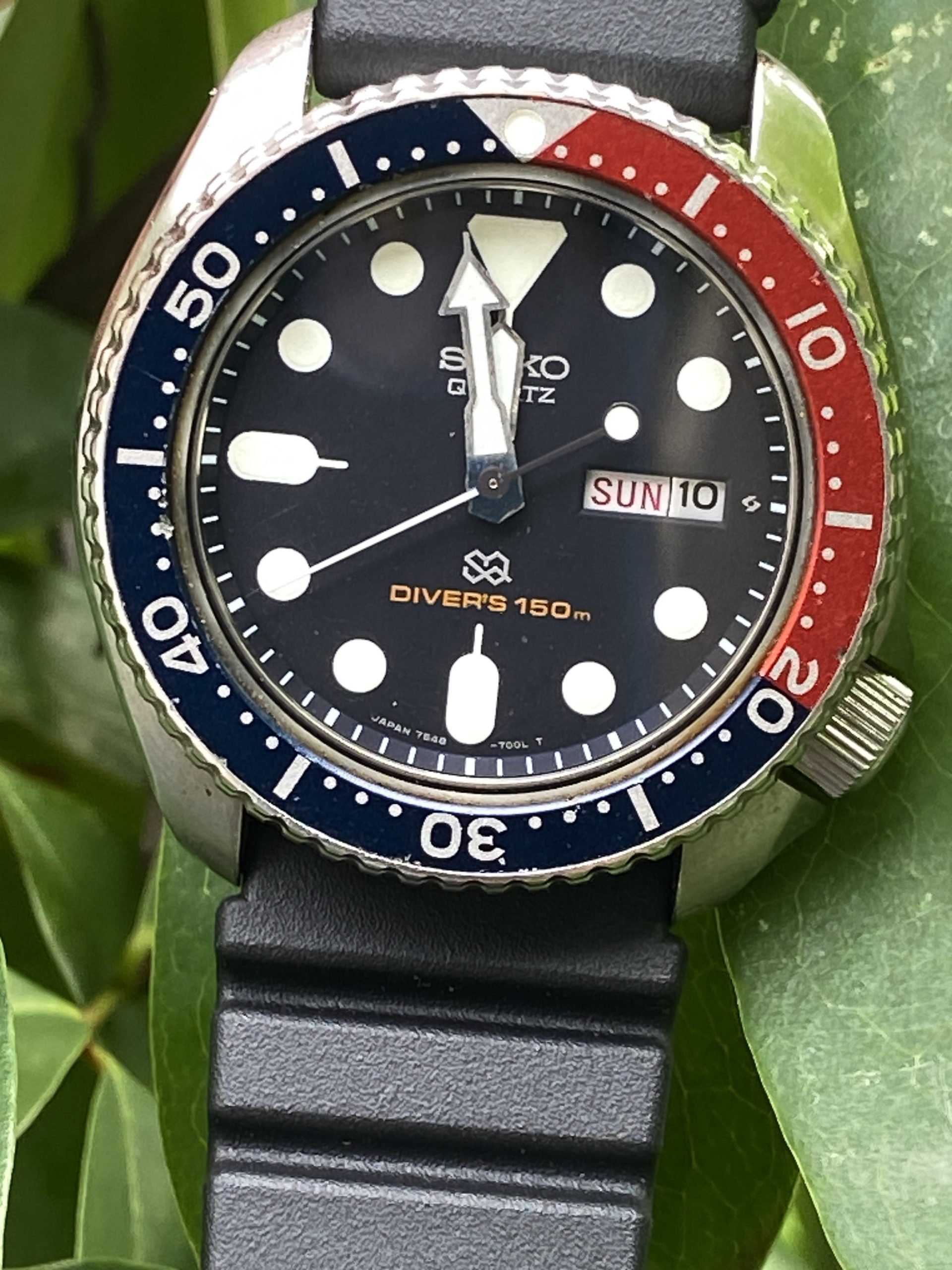 Seiko Pepsi Diver 7548 700F 150m Quartz Watch 42mm - Image 2