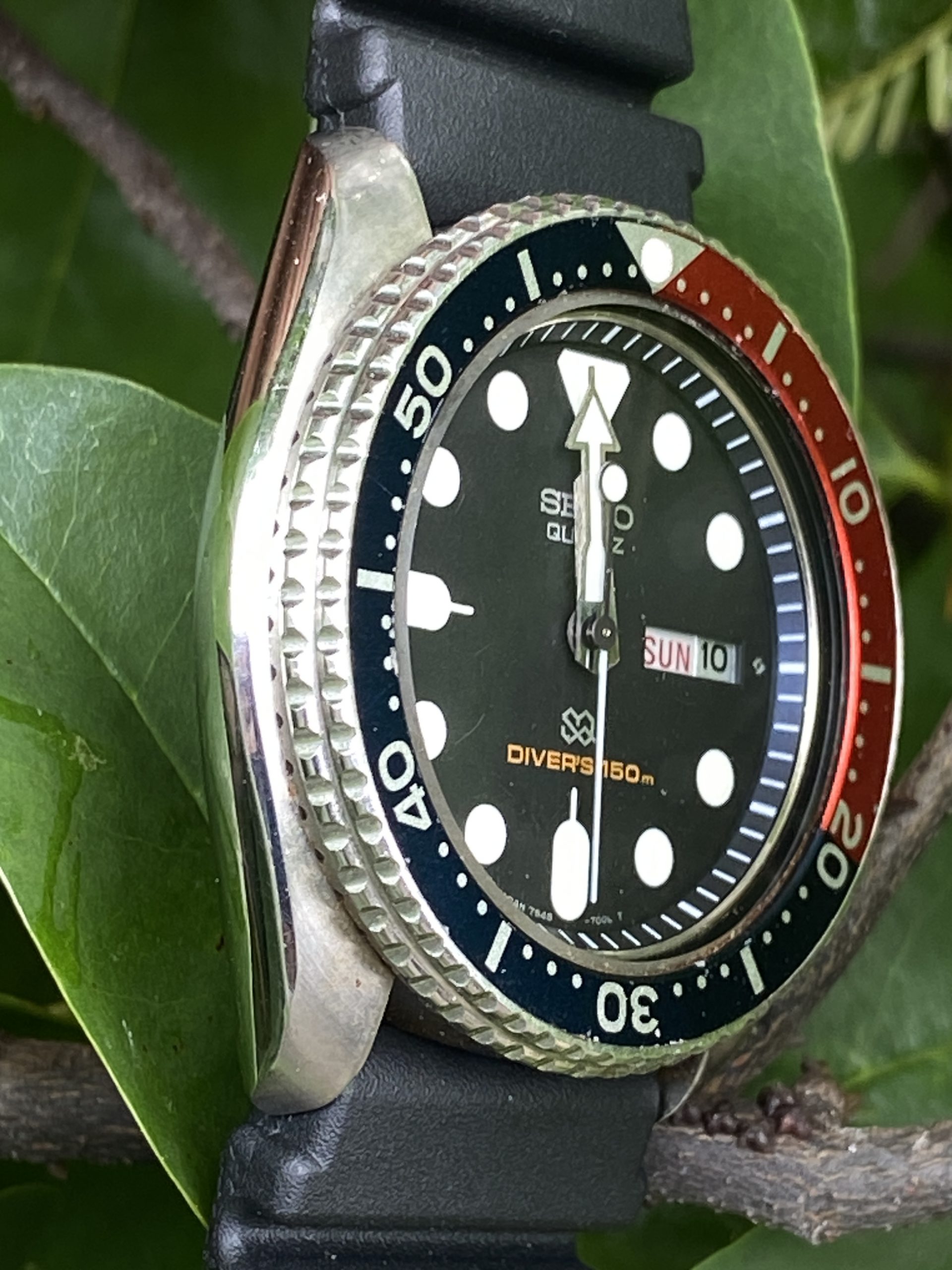 Seiko Pepsi Diver 7548 700F 150m Quartz Watch 42mm - Image 4