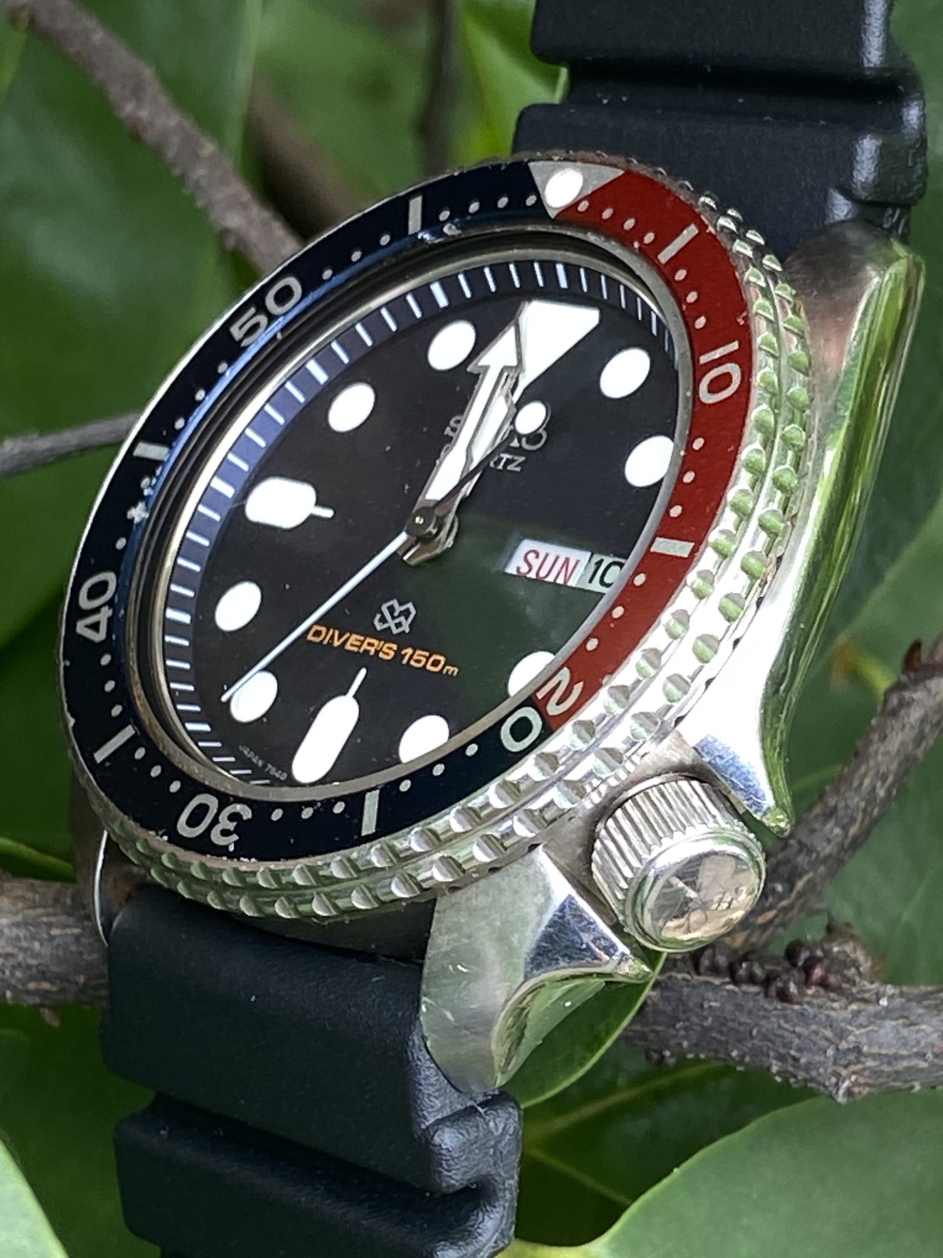 Seiko Pepsi Diver 7548 700F 150m Quartz Watch 42mm - Image 5