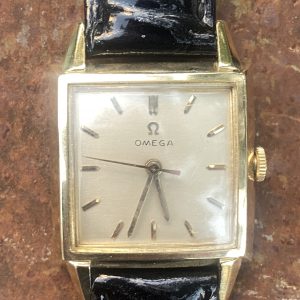 Omega Tank ref 6253 Cal 470 17J 14K GF 28mm