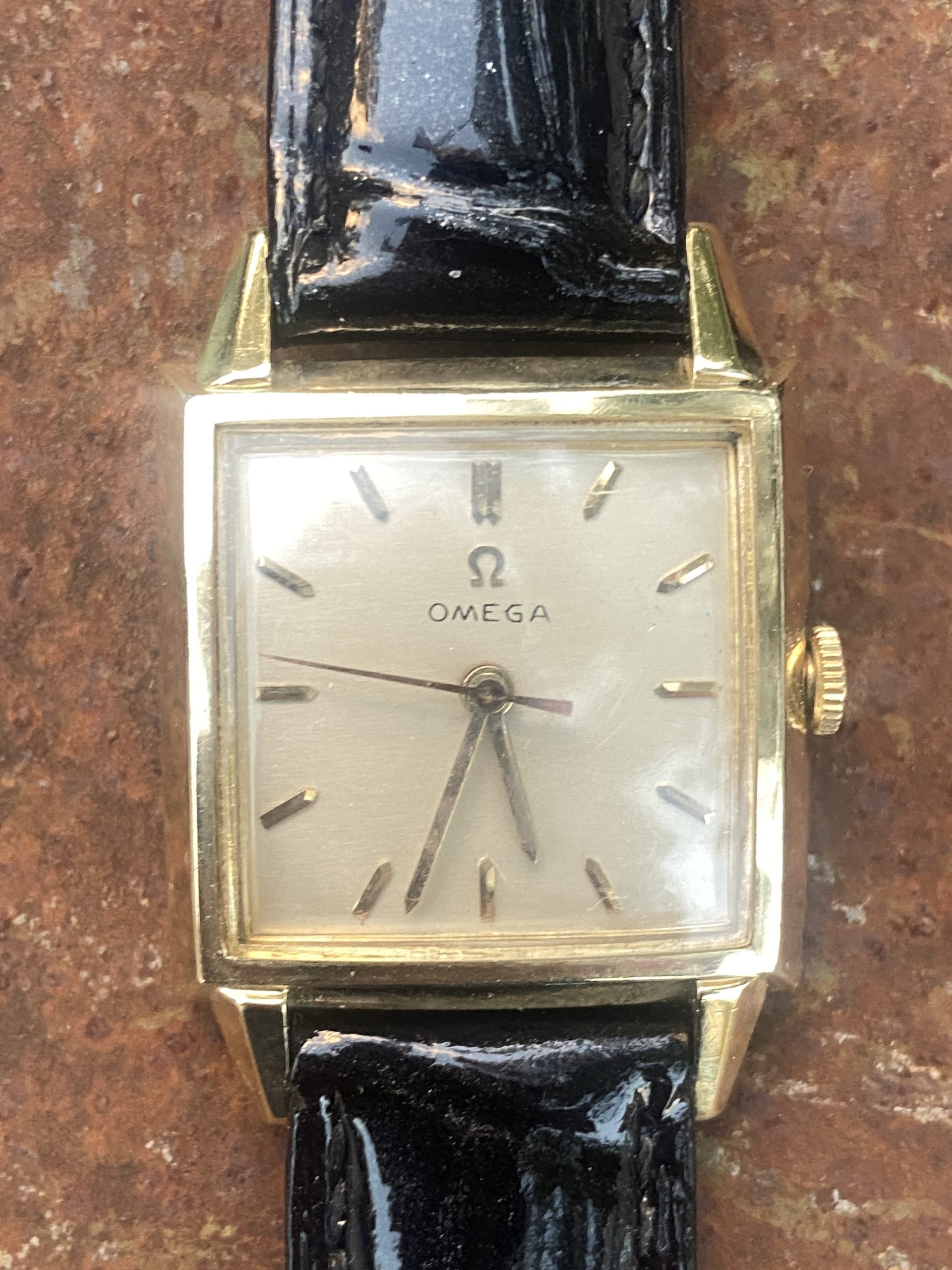 Omega Tank ref 6253 Cal 470 17J 14K GF 28mm