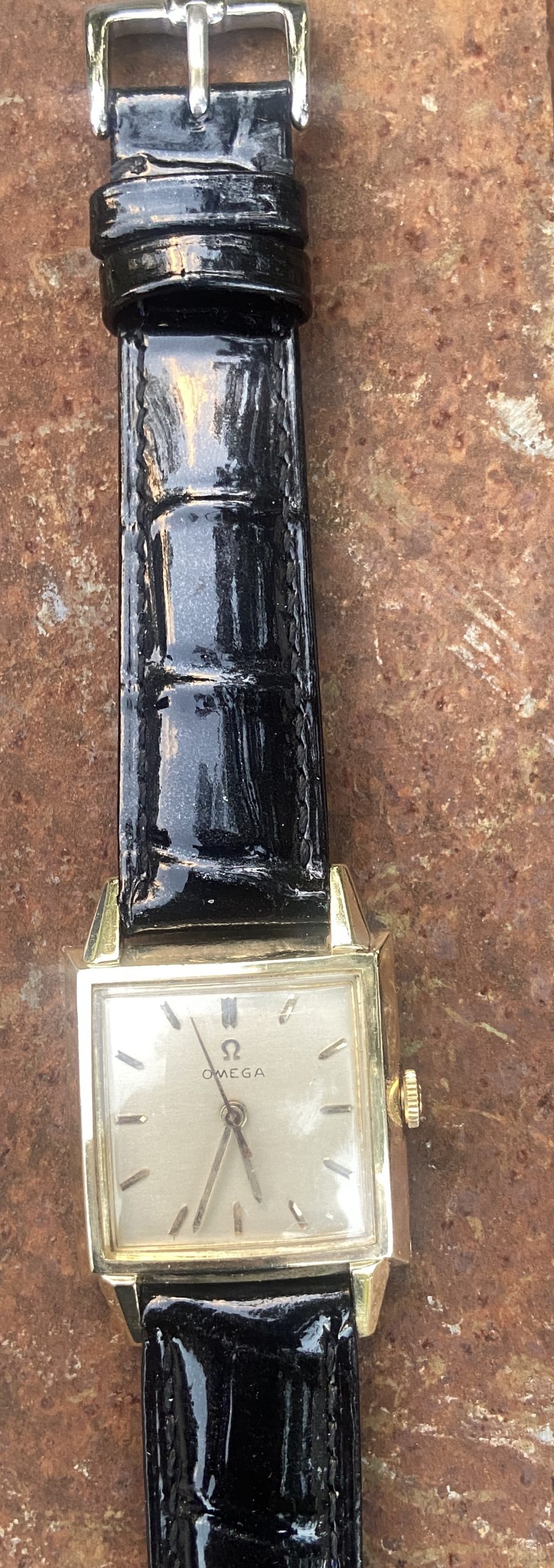 Omega Tank ref 6253 Cal 470 17J 14K GF 28mm - Image 2