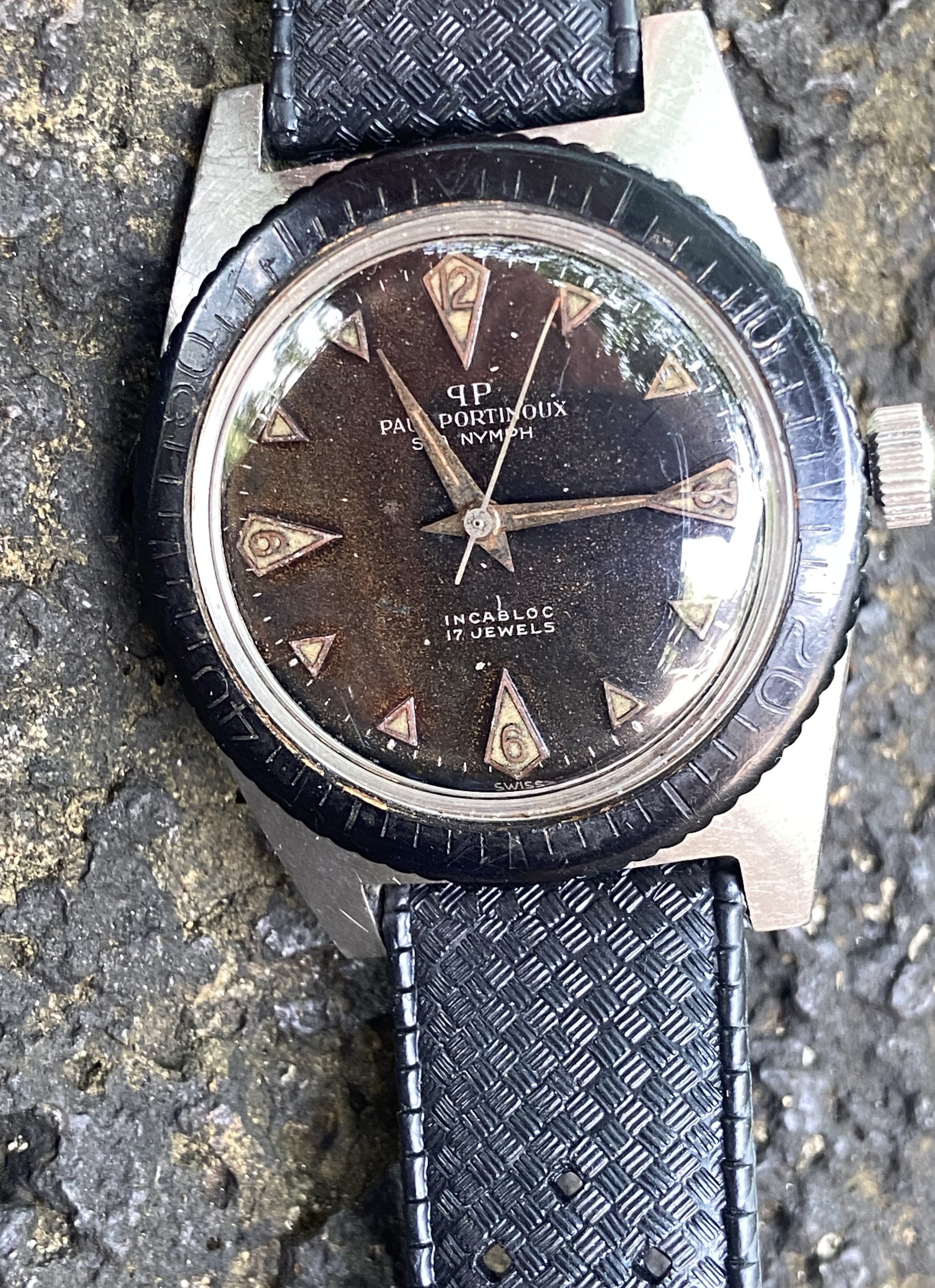 Paul Portinoux Sea Nymph Dive Watch Mechanical 36mm