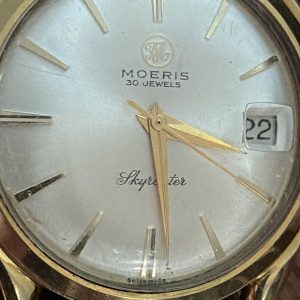 Moeris Skyrouter Grands Prix 30 Jewel swiss Automatic Rare Watch
