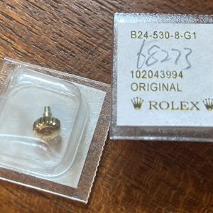 Rolex Crown for 68273 Datejust B24-530-8-G1 NOS Sealed Gold