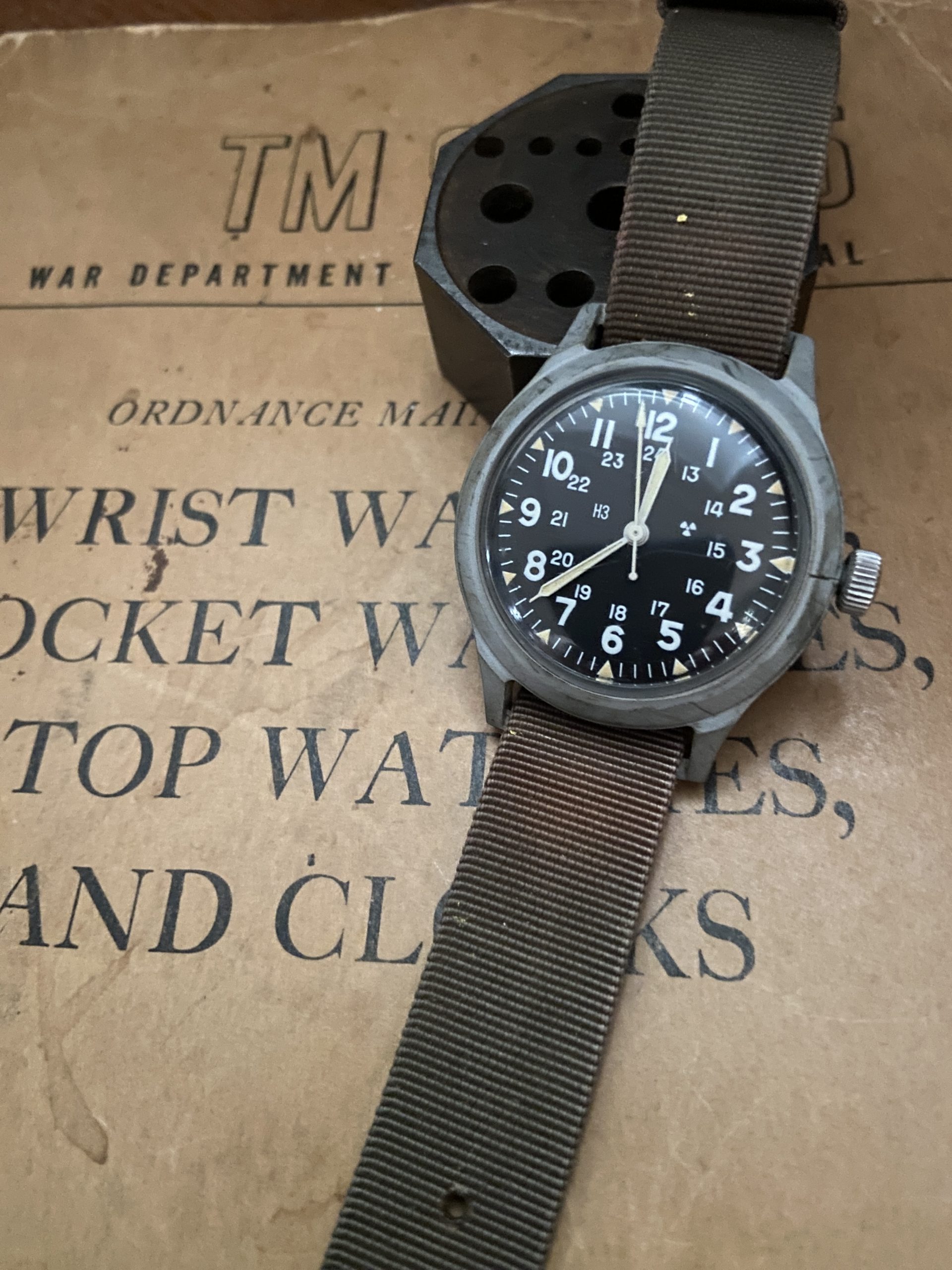 Benrus Military W-46374A Mechanical Watch