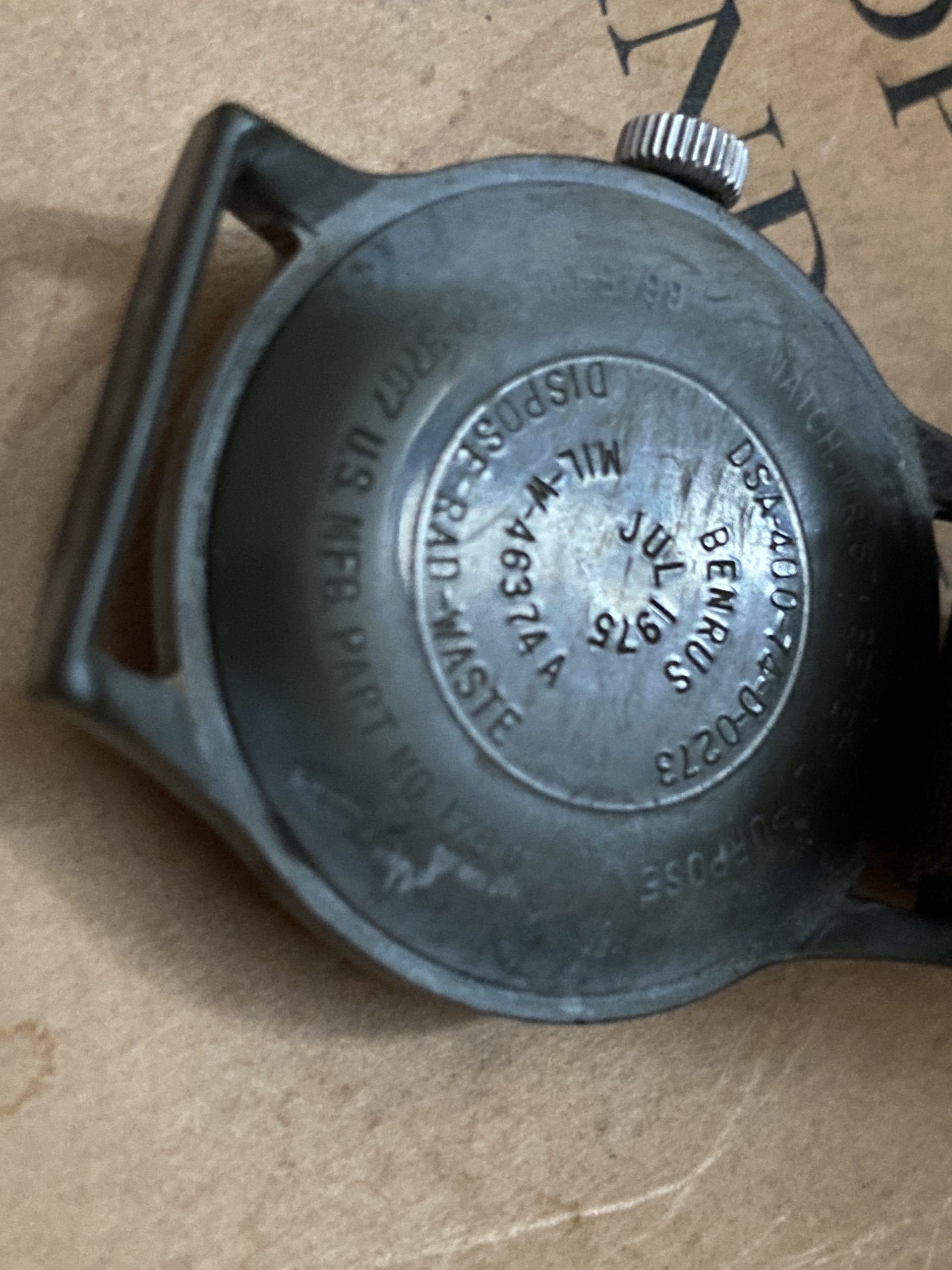 Benrus Military W-46374A Mechanical Watch - Image 8