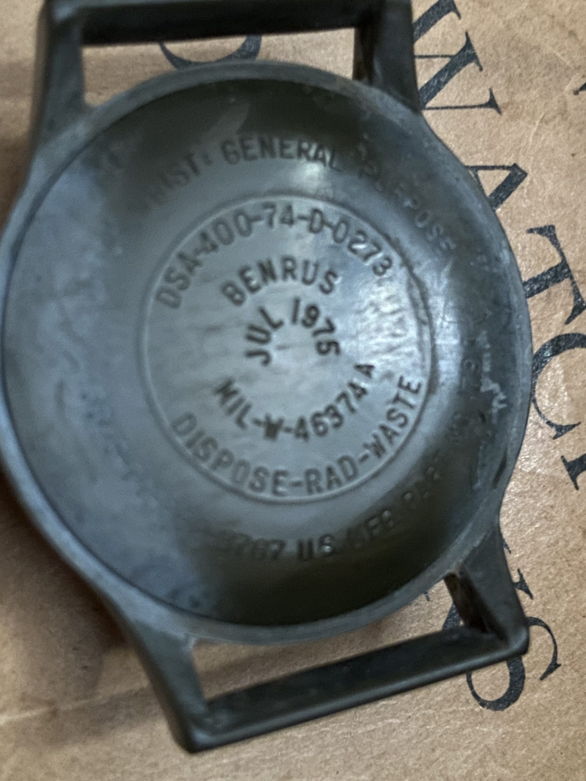 Benrus Military W-46374A Mechanical Watch - Image 6