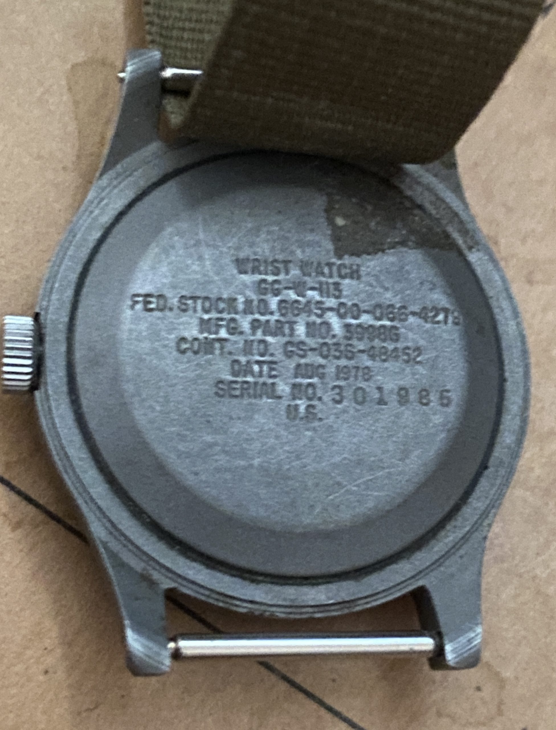 Benrus GG-W-113 Military Issue Watch Hacking - Image 5