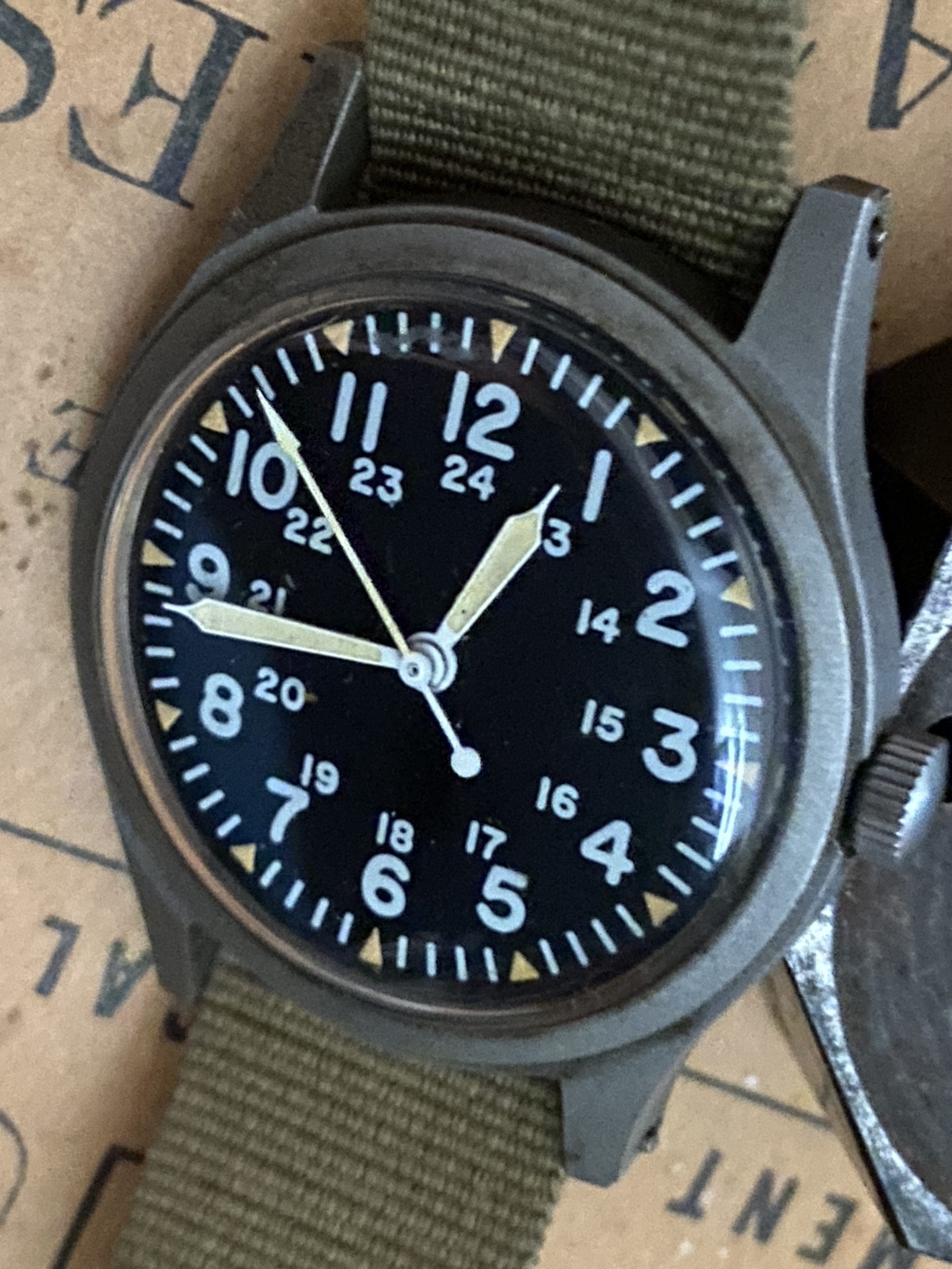 Benrus GG-W-113 Military Issue Watch Hacking - Image 2