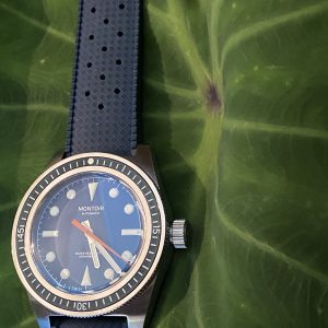 Montoir Swiss Diver Automatic Blue Dial