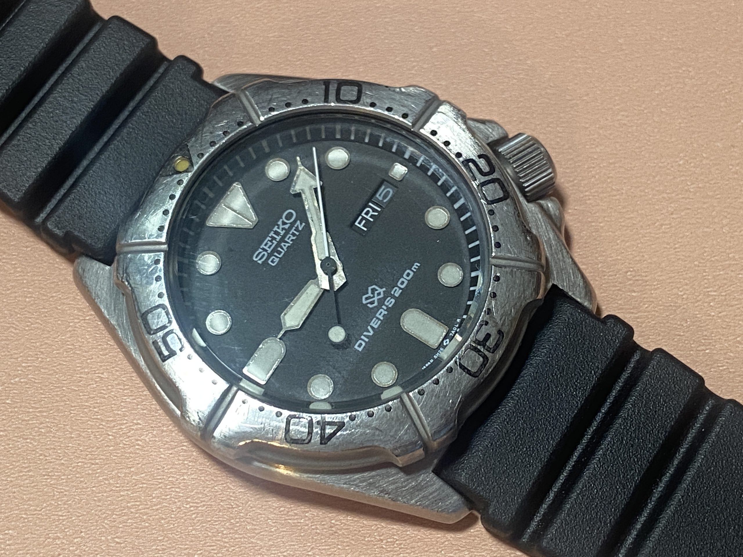 Seiko 5H26-7A00 Quartz Professional Divers Watch 200m - Image 8