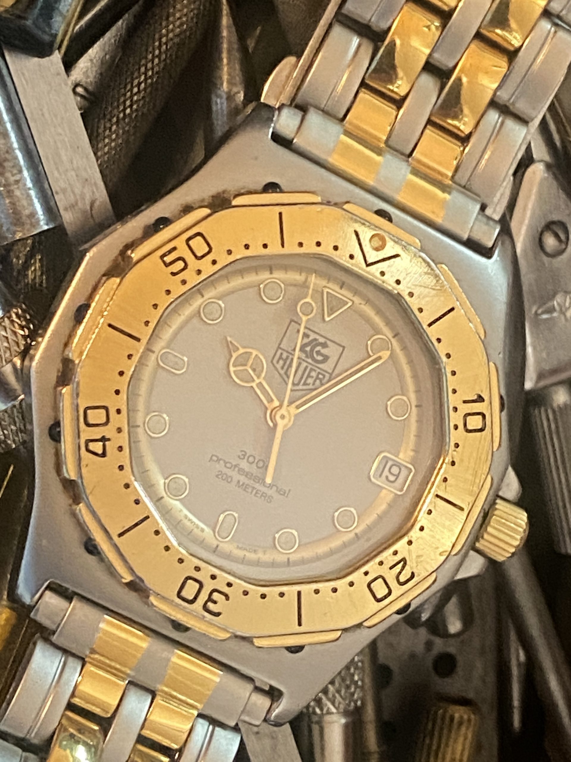 TAG HEUER 3000 Professional 934.206 200m Quartz 38mm - Image 5