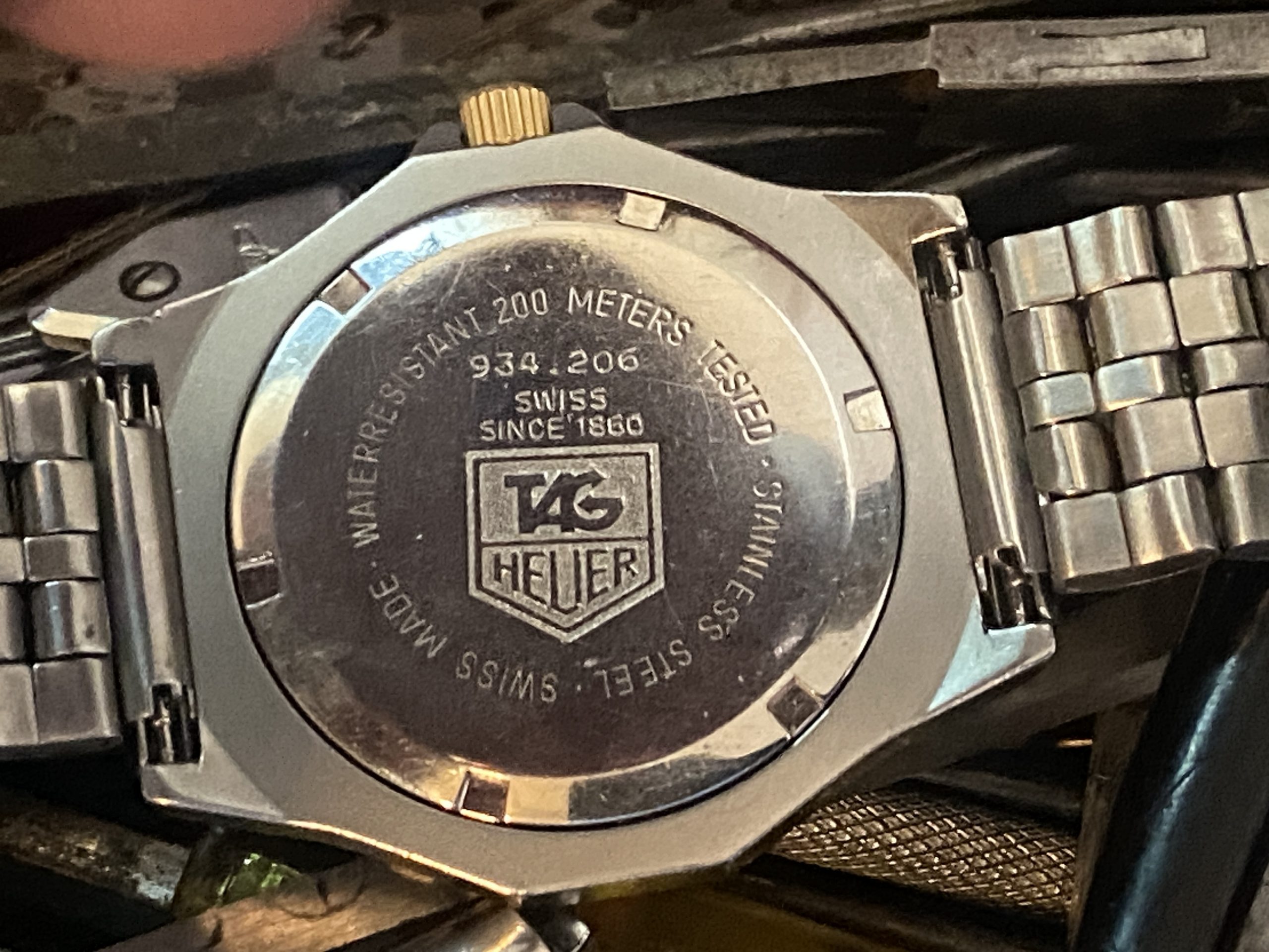 TAG HEUER 3000 Professional 934.206 200m Quartz 38mm - Image 4