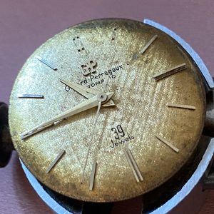 Girard Perregaux Gyromatic 39 J Complete Movement & Dial Running