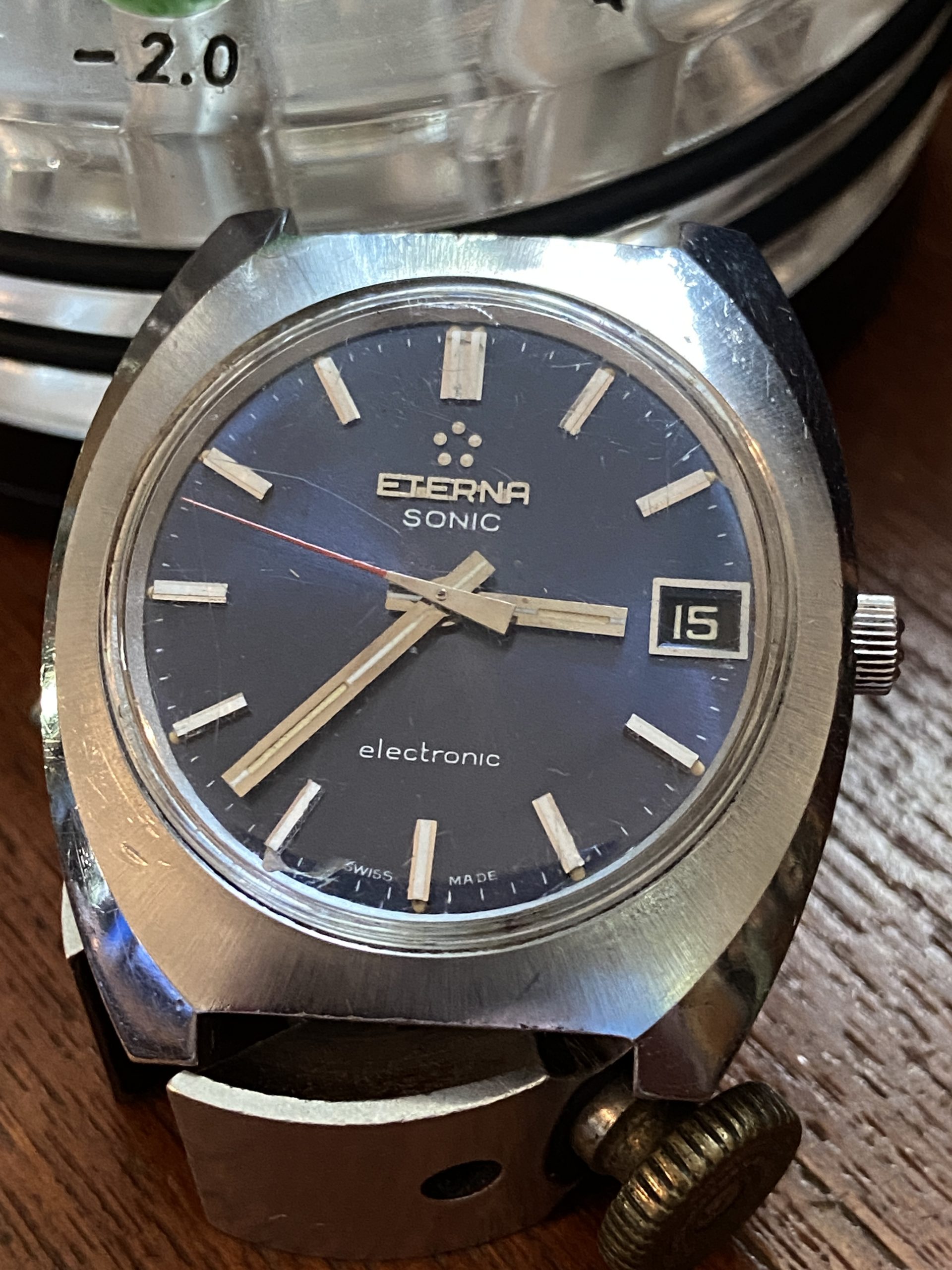 ETERNA SONIC ELECTRONIC Cal 9162 WATCH TUNING FORK REPAIR