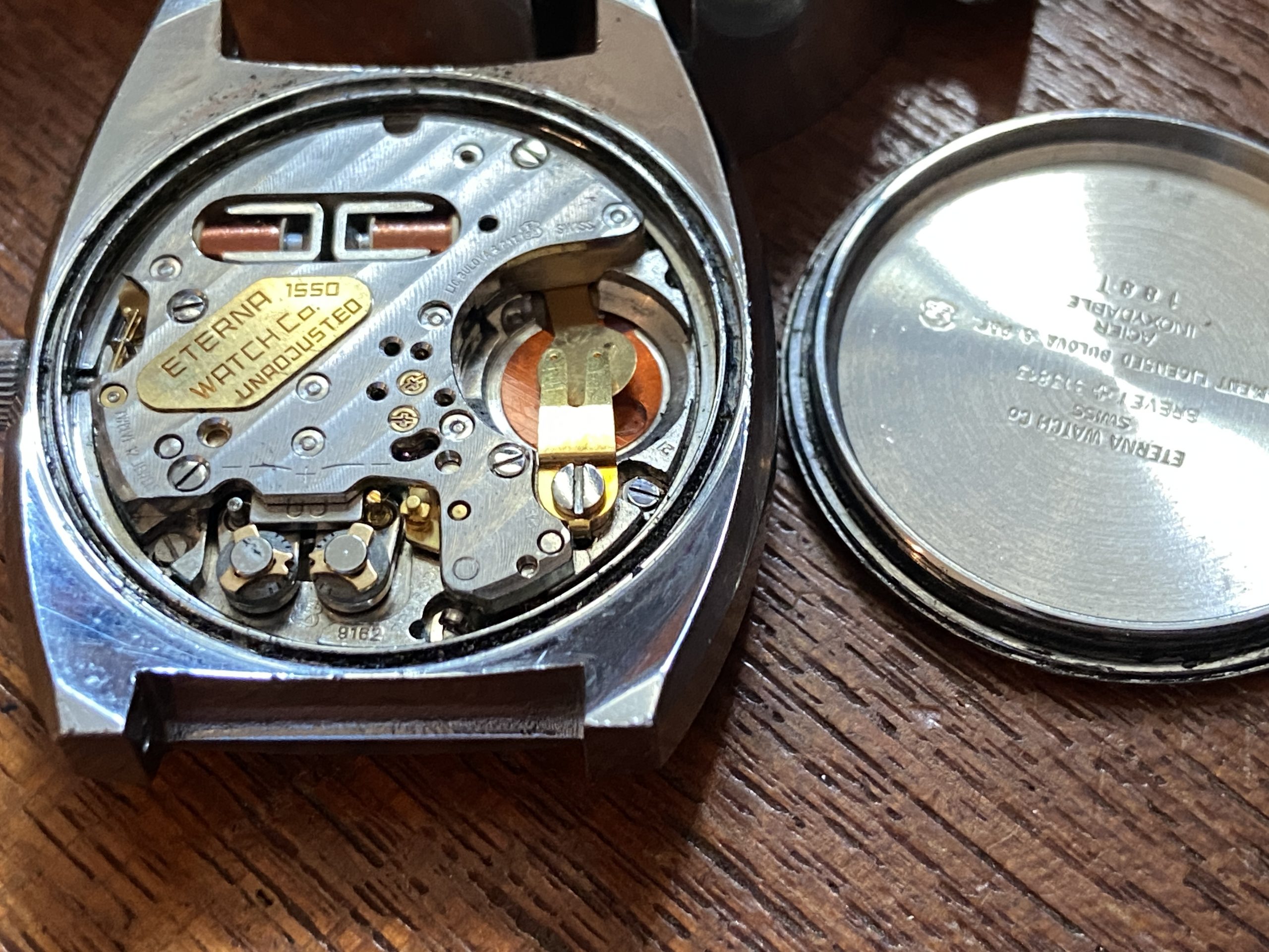 ETERNA SONIC ELECTRONIC Cal 9162 WATCH TUNING FORK REPAIR - Image 4