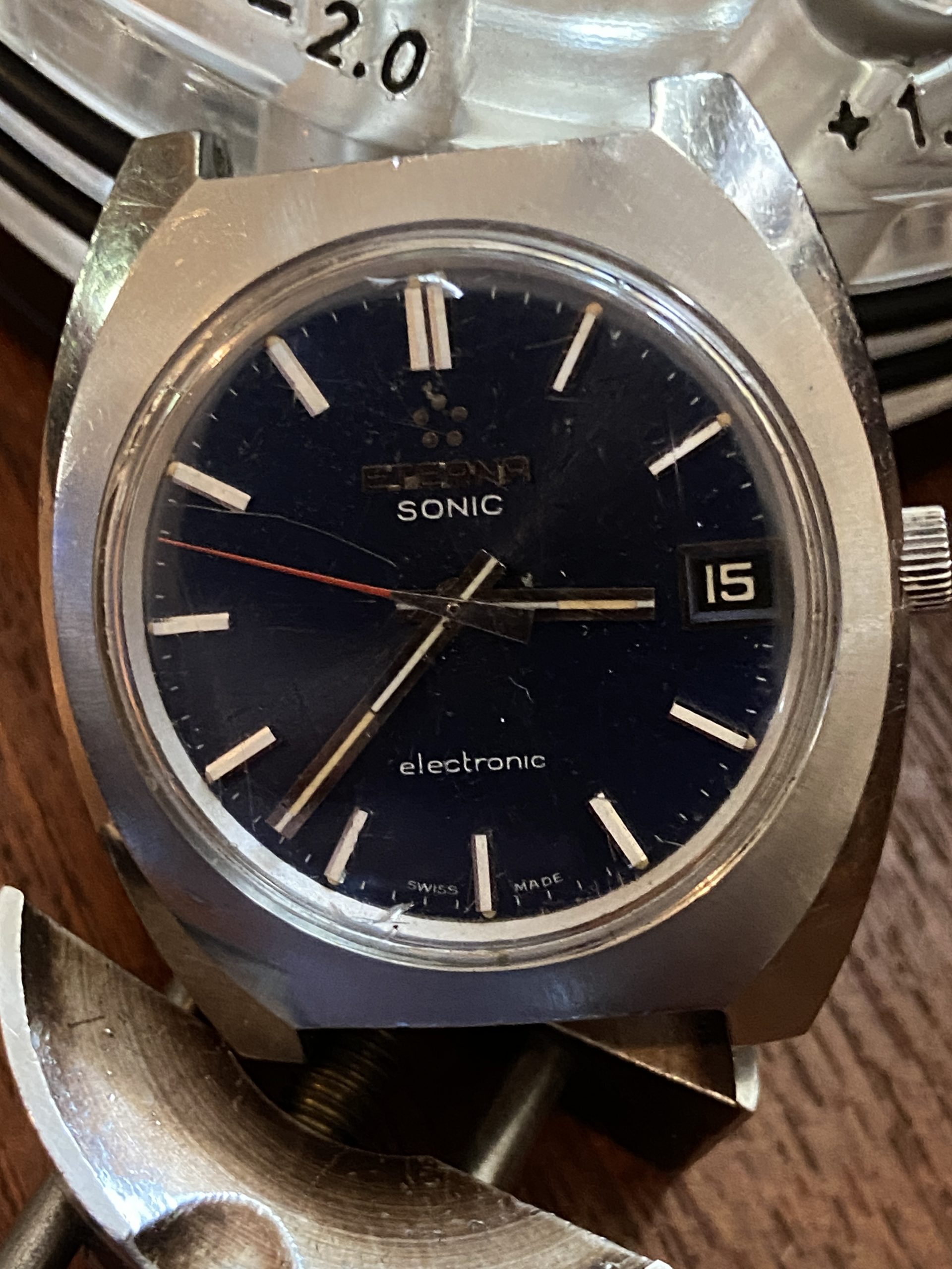 ETERNA SONIC ELECTRONIC Cal 9162 WATCH TUNING FORK REPAIR - Image 5