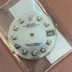 Rolex Ladies Datejust Custom MOP Dial w/ Diamonds