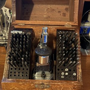 C & E Marshal Watchmakers Staking Set Vintage