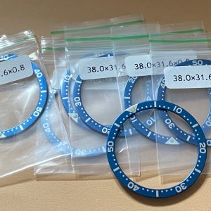 Bezel Insert for Seiko 6309 7040 or 7049, - 6306 7001 Blue