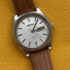 Vintage SEIKO LM 5606-7089 men's automatic watch day/date 25Jewels
