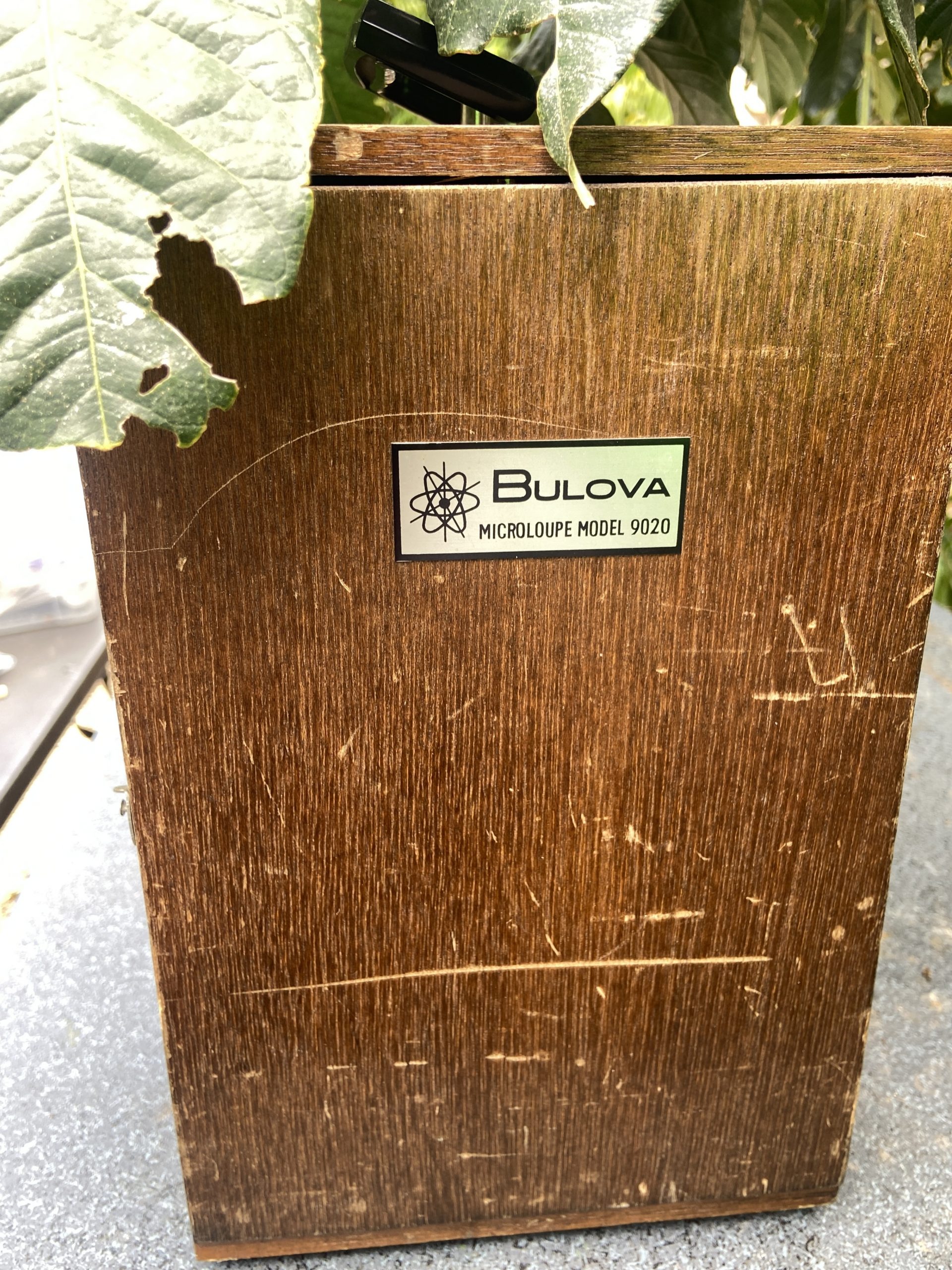 Vintage Bulova Microloupe Model 9020 Watchmaker Microscope Tool w/ box - Image 5