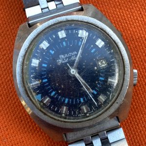 Vintage Bulova Wrist Alarm T Swiss Project watch from the 70"s