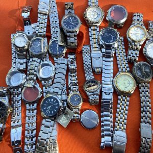 Seiko Kenetic & Solar Watch Bargain Lot Parts Repair Resale