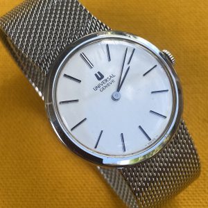 Vintage Universal Geneve Ultra Slim Manual Wind Swiss Dress Watch