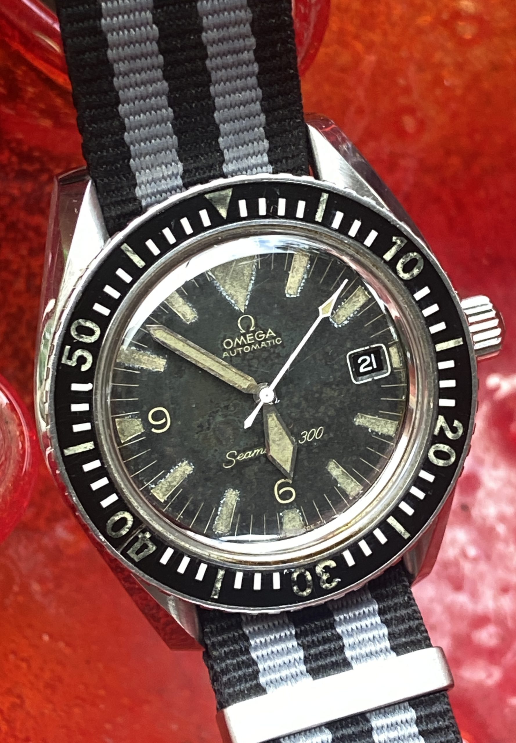 Vintage Omega Seamaster 300 BT166.024, Cal. 565, 1969 Rare