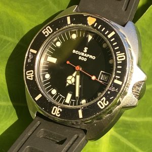 Vintage Scubapro 500 Swiss Automatic Divers Watch, 40mm Serviced