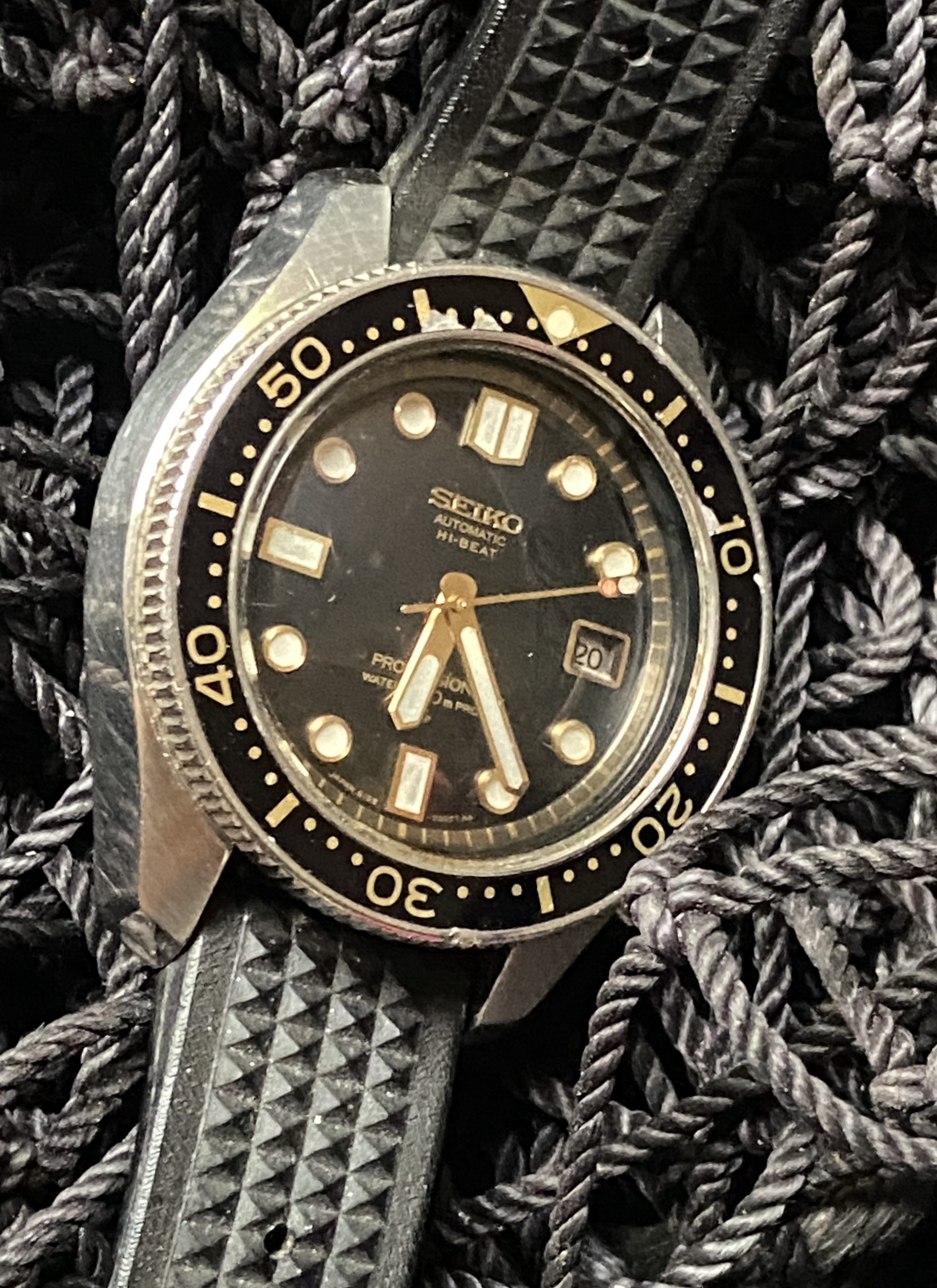 Vintage Seiko Professional Hi-Beat Automatic 6159-7001 44mm 1969