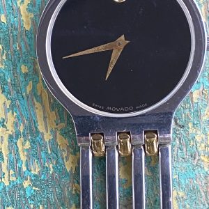 Movado Esperanza 84 G2 1881 Watch Two-Tone Black Museum Dial 32mm