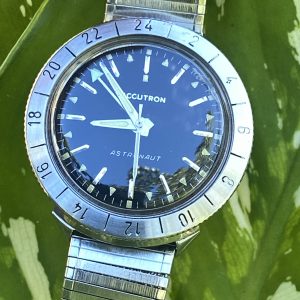 Vintage Bulova Accutron Astronaut GMT