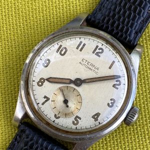 Vintage ETERNA Swiss Automatic Bumper Watch 1940's-50’s 31mm