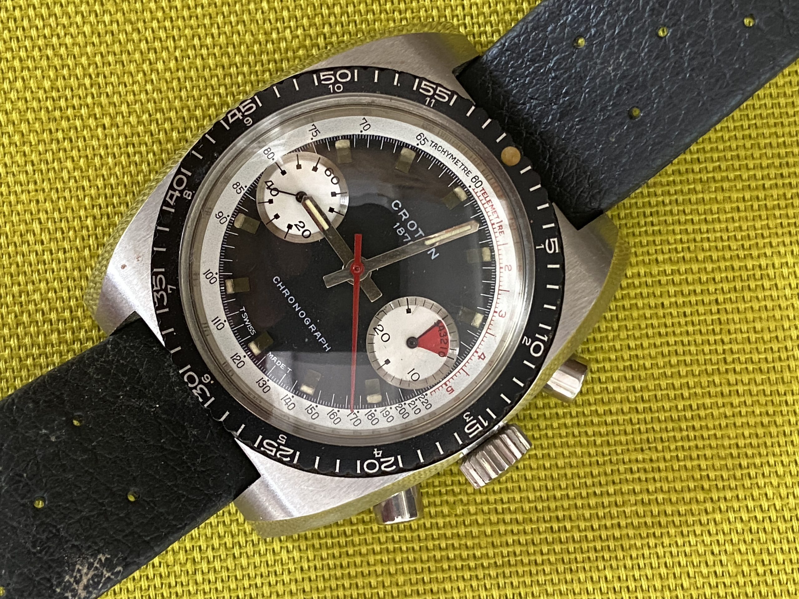 Vintage Croton 1878 Aviator Sea Diver 106-A Paul Newman - Image 2