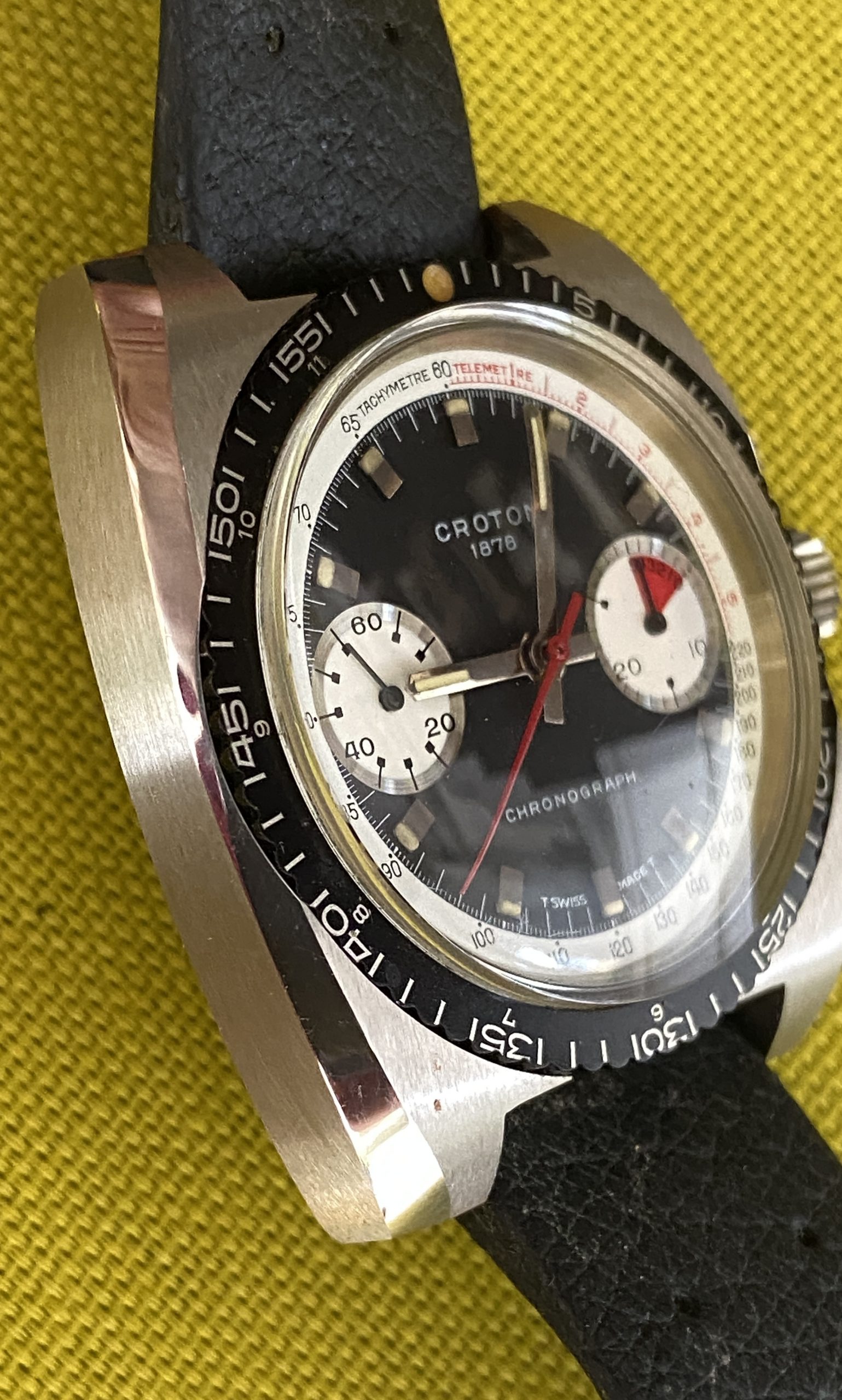 Vintage Croton 1878 Aviator Sea Diver 106-A Paul Newman - Image 4