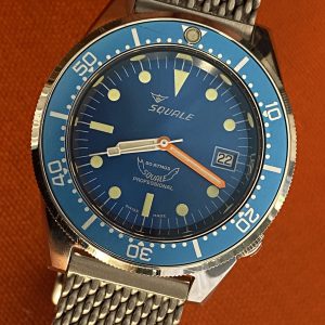 Squale 1521 50 Atmos Blue / Shark mesh / ETA 2824-2 Swiss Automatic