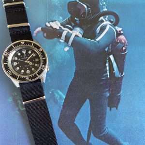 Ultra Rare Sinn 801A 1000m profresional Diving Watch Automatic French Varient