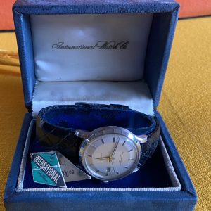 Vintage IWC Schaffhausen Cal 8531 Swiss Automatic Watch 34mm NOS Box Tag