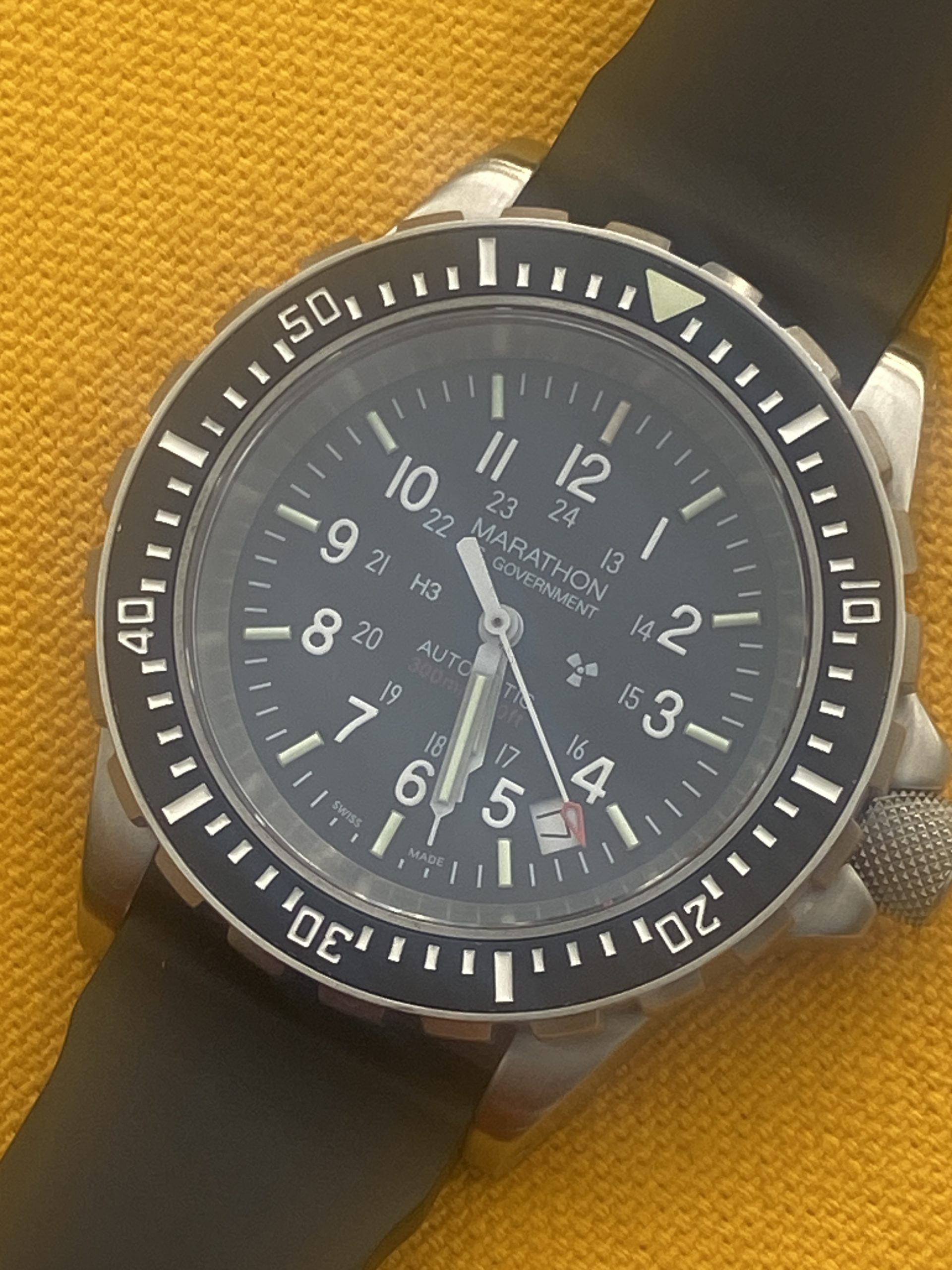 Marathon GSAR 41mm Swiss Automatic Watch W/ ETA 2824-2 Circa Jan 07